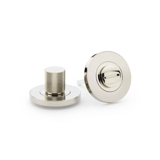 Alexander & Wilks AW790PNPVD, Bathroom Turn & Release in Polished Nickel PVD.