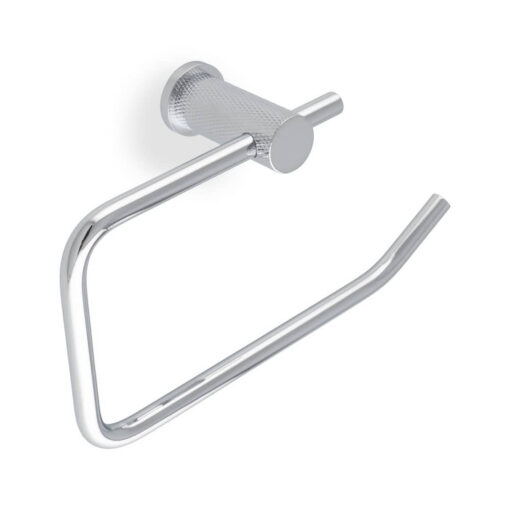 Alexander & Wilks AW450PC, Brunel Toilet Roll Holder in Polished Chrome.