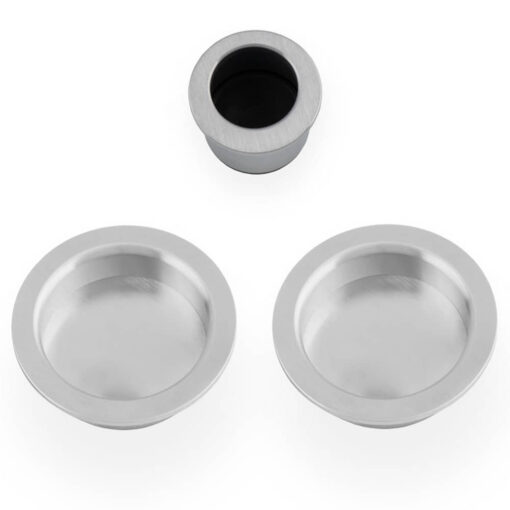 Alexander & Wilks AW994SC, Flush Pull Set For Sliding & Pocket Door Gear.