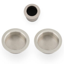 Alexander & Wilks AW994SN, Flush Pull Set For Sliding & Pocket Door Gear.