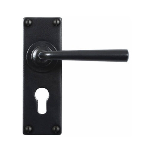 Stonebridge Forge FB009-BLK, Padstow Lever Handle, Door Handle in Flat Matt Black.