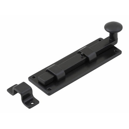 Stonebridge Forge FB123-BLK, Bolt in Flat Matt Black.