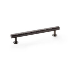 Alexander & Wilks Leila AW817-160-DBZ Hammered Cabinet Handle - Dark Bronze
