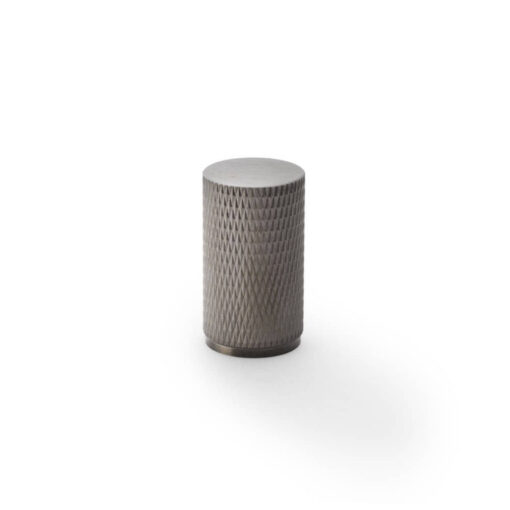 Alexander & Wilks Brunel AW800-35-DBZPVD Knurled 35mm Long Cabinet Knob - Dark Bronze PVD