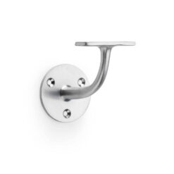 Alexander & Wilks AW750SC, Handrail Bracket in Satin Chrome.