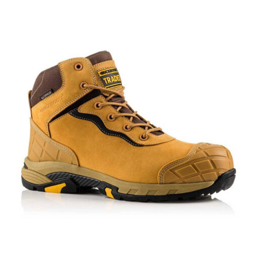 Buckbootz BLITZ Tradez Non Metallic Lace Boot, Honey Leather