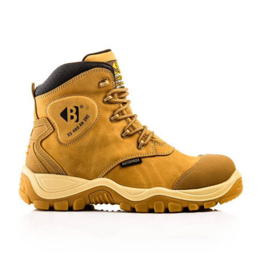 Buckbootz BSH012HY Buckshot Lace Boot, Honey