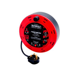 Faithfull FPPCR10M10A, FAI/FULL CABLE REEL 240V 10M 10A 4 SOCKET