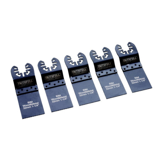 Faithfull FAIMFWM32B, FAI/FULL M/SAW FLUSH WOOD/METAL BLADE 32MM X 5