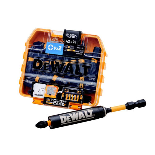 DeWALT DT70589T-QZ, 20 + 5 PZ 2 BITS WITH MAG BIT HOLDER