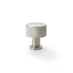 Alexander & Wilks Lucia AW807K-29-SN 29mm Knurled Cabinet Knob - Satin Nickel