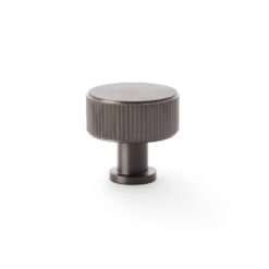Alexander & Wilks Lucia AW807R-35-DBZPVD 35mm Reeded Cabinet Knob - Dark Bronze PVD