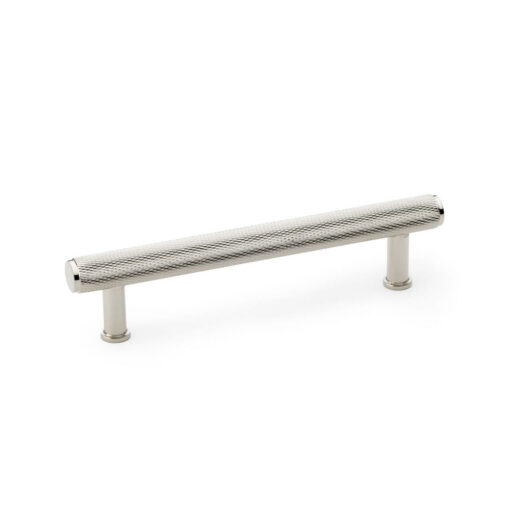Alexander & Wilks Crispin AW809-128-PN 128mm T-bar Cupboard Pull Handle - Polished Nickel