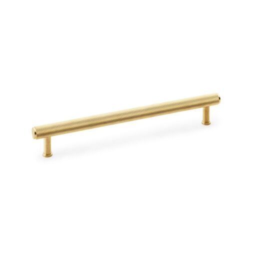 Alexander & Wilks Crispin AW809-224-SB 224mm T-bar Cupboard Pull Handle - Satin Brass