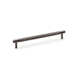 Alexander & Wilks AW810-192-DBZPVD 192mm Brunel Knurled T-bar Cupboard Pull Handle - Dark Bronze PVD