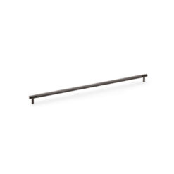 Alexander & Wilks AW810-448-DBZPVD 448mm Brunel Knurled T-bar Cupboard Pull Handle - Dark Bronze PVD
