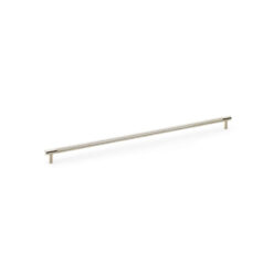Alexander & Wilks AW810-448-SN 448mm Brunel Knurled T-bar Cupboard Pull Handle - Satin Nickel
