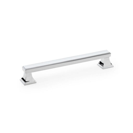 Alexander & Wilks Jesper AW813-160-PC 160mm Square Cupboard Pull Handle - Polished Chrome