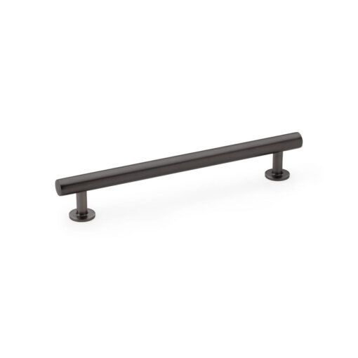 Alexander & Wilks AW814-160-DBZ 160mm Round T-Bar Cupboard Pull Handle - Dark Bronze