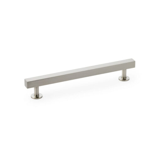 AW815-160-SN Square T-Bar 160MM Cupboard Pull Handle -Satin Nickel