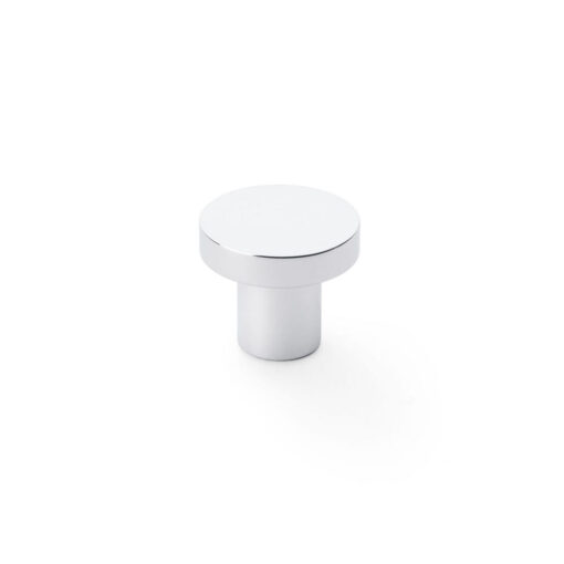 Alexander & Wilks Hanover AW821-30-PC 30mm Plain Cabinet Knob -Polished Chrome