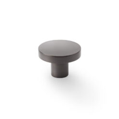 Alexander & Wilks Hanover AW821-38-DBZ 38mm Plain Cabinet Knob -Dark Bronze