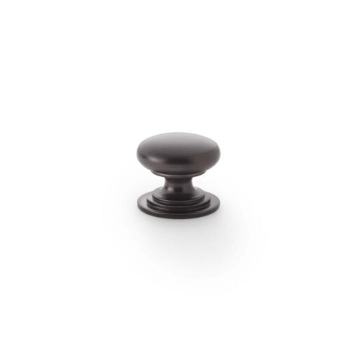 Alexander & Wilks Waltz AW825-25-DBZ 25mm Round Cabinet Knob -Dark Bronze