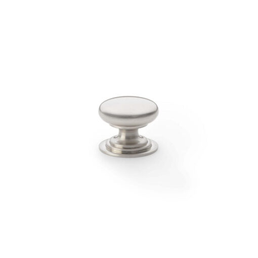 Alexander & Wilks Waltz AW825-25-SN 25mm Round Cabinet Knob -Satin Nickel
