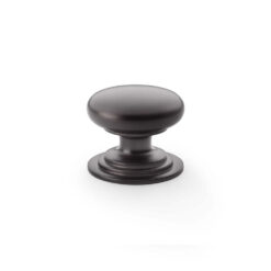 Alexander & Wilks Waltz AW825-38-DBZ 38mm Round Cabinet Knob - Dark Bronze
