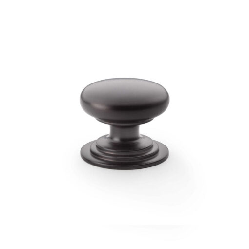 Alexander & Wilks Waltz AW825-38-DBZ 38mm Round Cabinet Knob - Dark Bronze