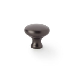 Alexander & Wilks Wade AW836-32-DBZ 32mm Round Cupboard Knob - Dark Bronze