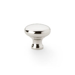 Alexander & Wilks Wade AW836-32-PN 32mm Round Cupboard Knob - Polished Nickel