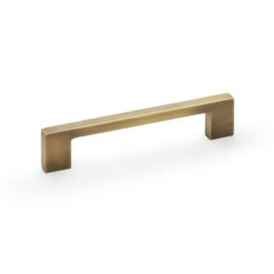 Alexander & Wilks Camille AW837-128-AB 128mm Cupboard Pull Handle - Antique Brass