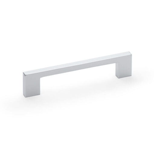 Alexander & Wilks Camille AW837-128-PC 128mm Cupboard Pull Handle - Polished Nickel