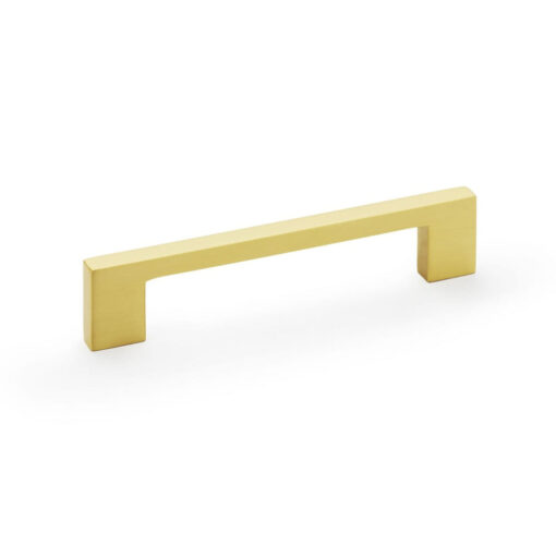 Alexander & Wilks Camille AW837-128-SB128mm Cupboard Pull Handle - Satin Brass