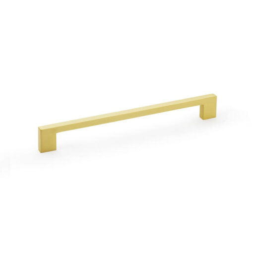 Alexander & Wilks Camille AW837-224-SB 224mm Cupboard Pull Handle - Satin Brass