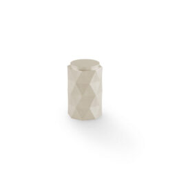 Alexander & Wilks AW847-30-SN Diamond Cut 30mm Cylinder Cabinet Knob - Satin Nickel